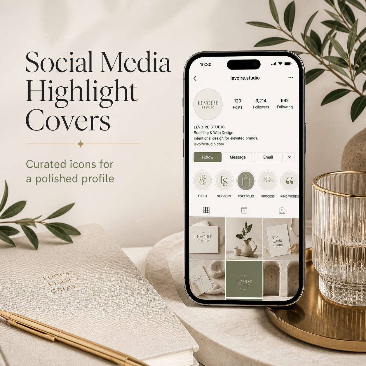 Social Media Highlight Covers