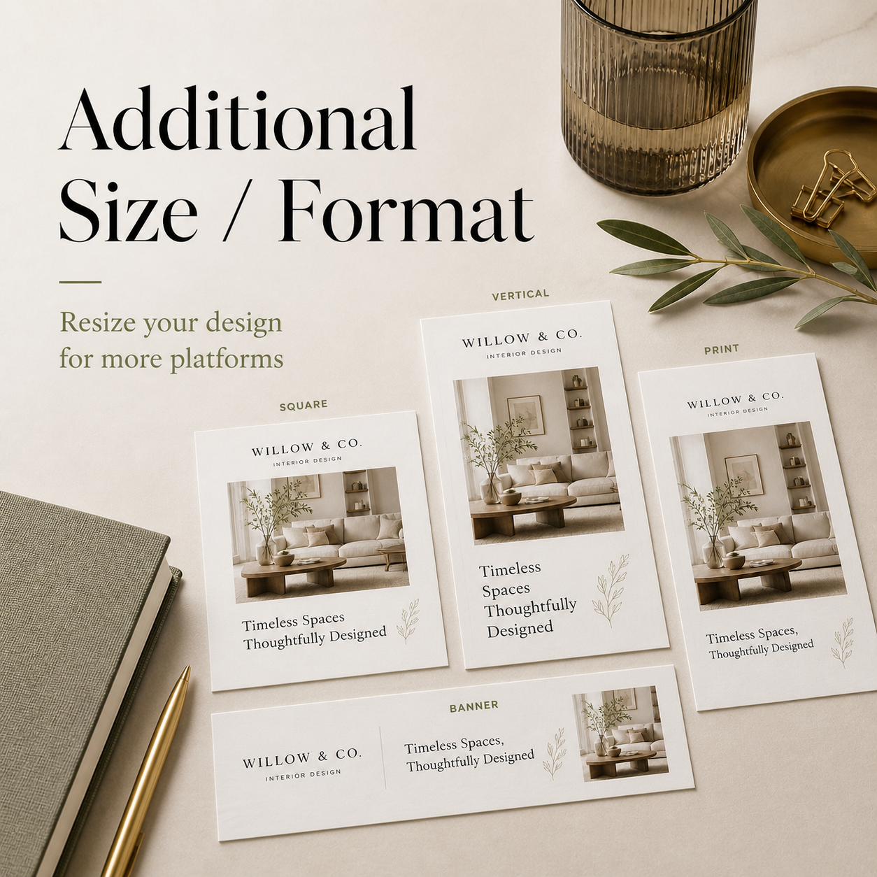 Additional Size / Format