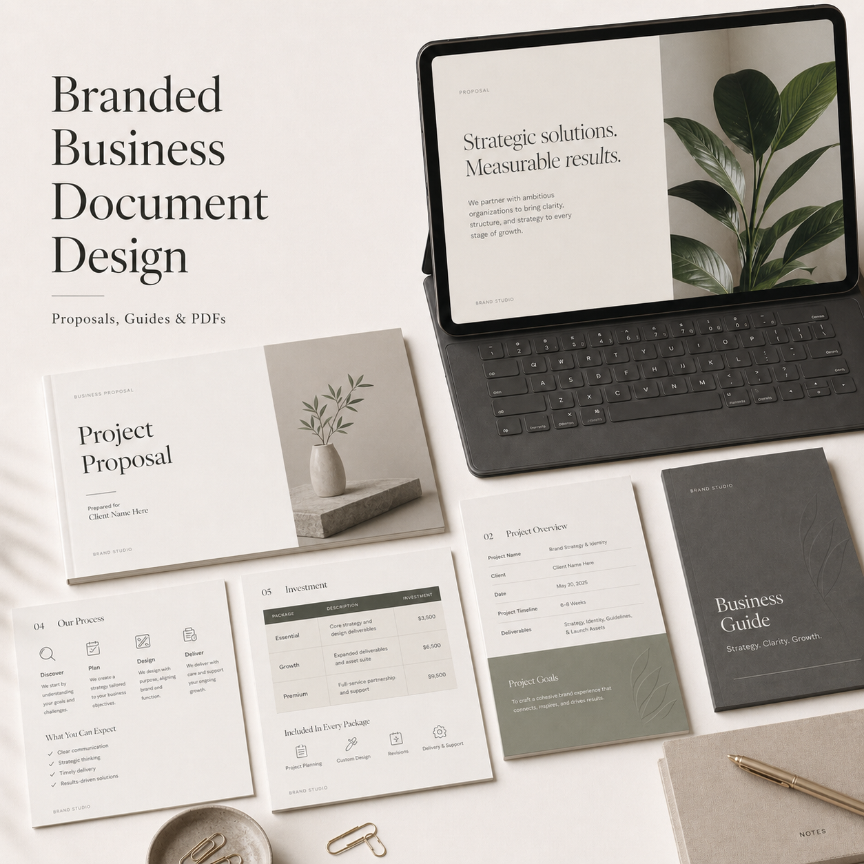 Branded Business Document Design