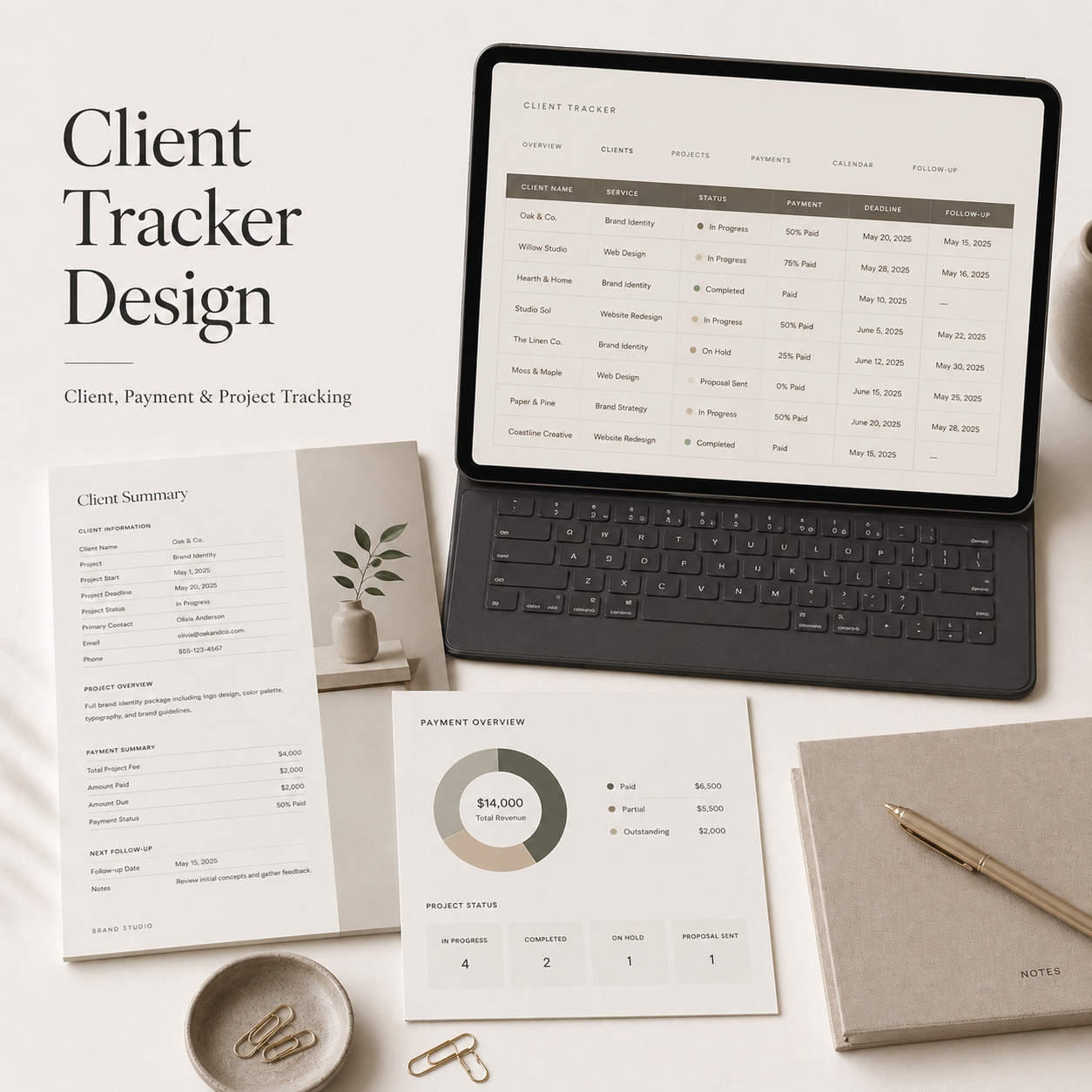 Client Tracker Design
