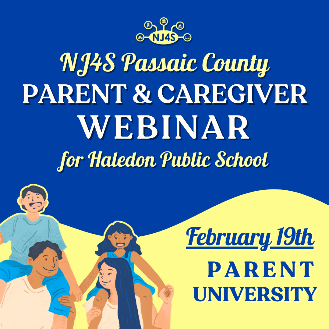 Parent/Caregiver Webinar @ Haledon Public School