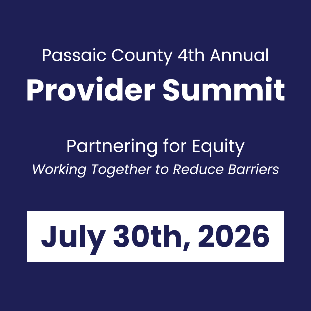 NJ4S @ Passaic County Provider Summit