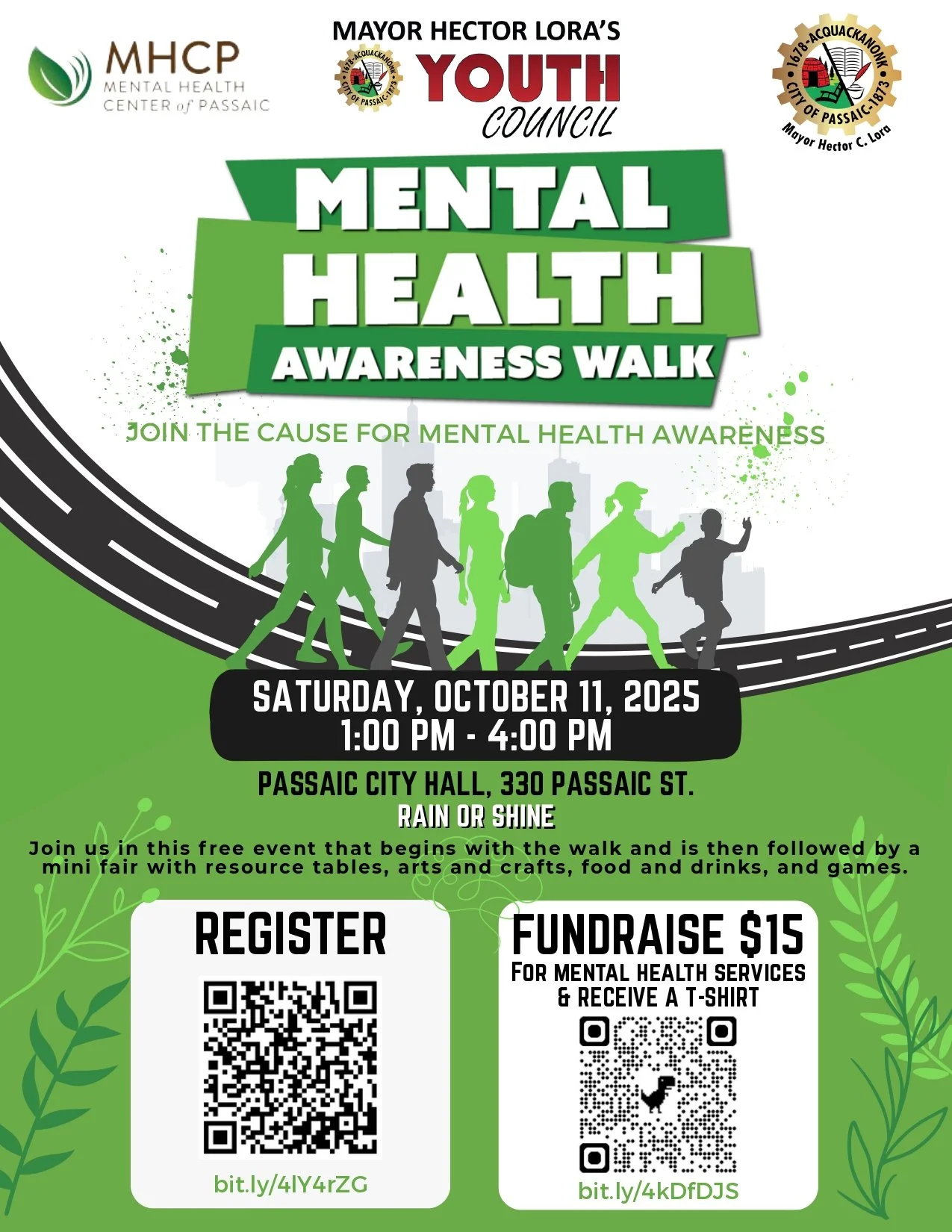 Mental Health Awareness Walk — NJ4S Passaic County Hub