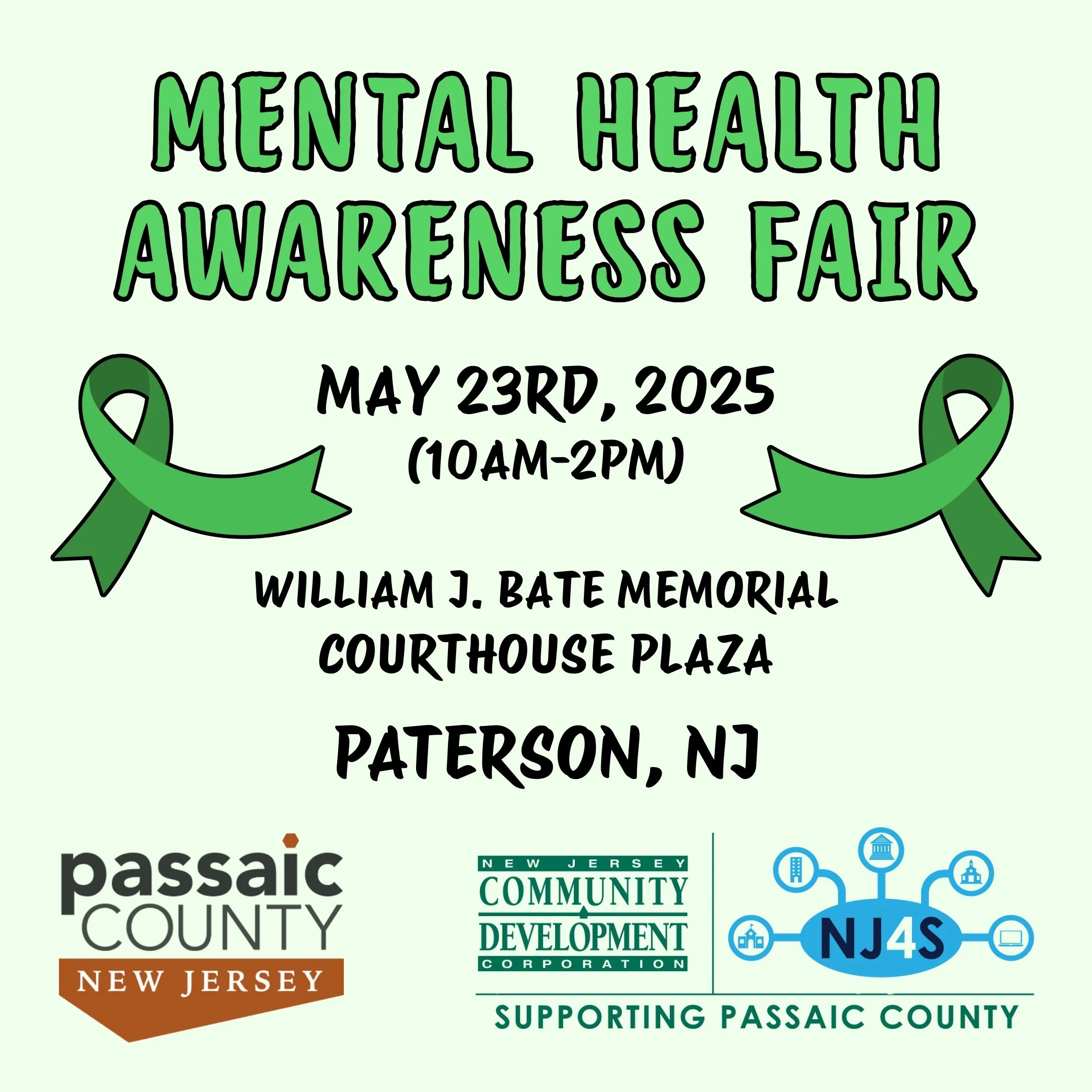 NJ4S at Passaic County's Annual Mental Health Awareness Fair — NJ4S ...