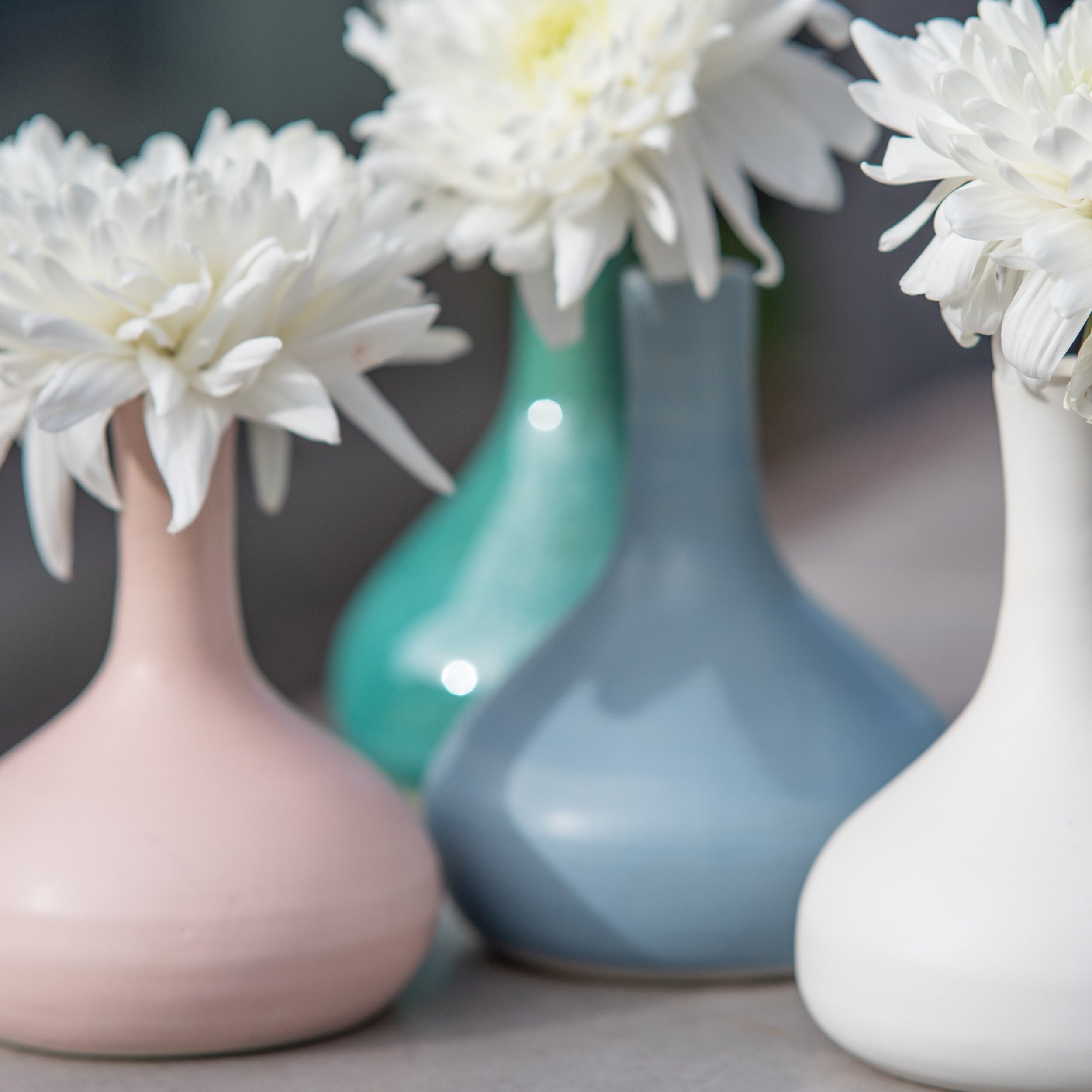 Pastel Ceramic Bud Vase