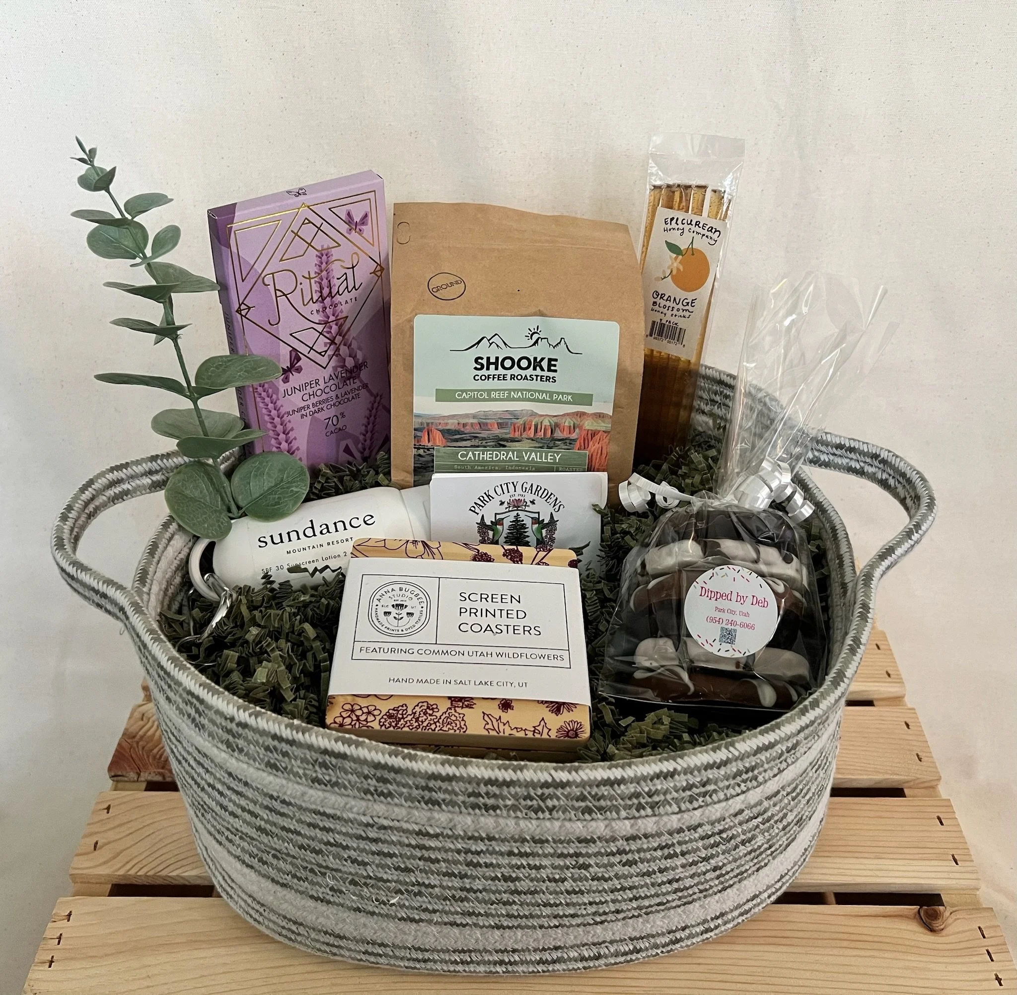Utah Botanicals Gift Basket