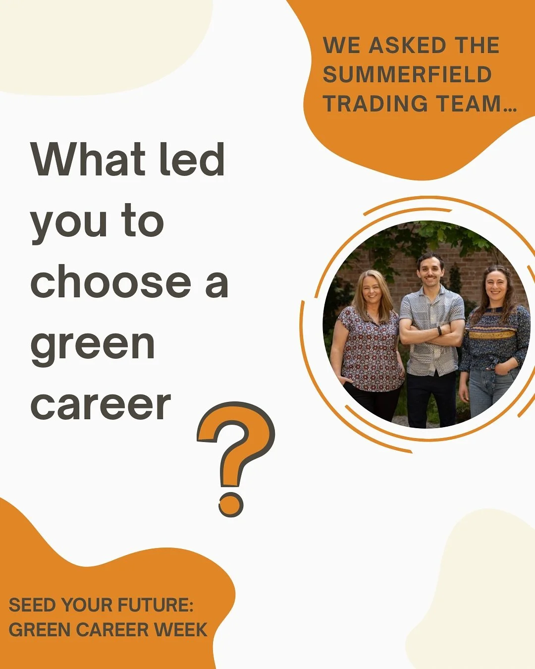 It&rsquo;s day 3 of @seedyourfuture Green Career Week!

Swipe to see what led our Summerfield Trading members to a green career. We hope their answers inspire and guide the next generation to a rewarding green career!

#greencareerweek #seedyourfutur