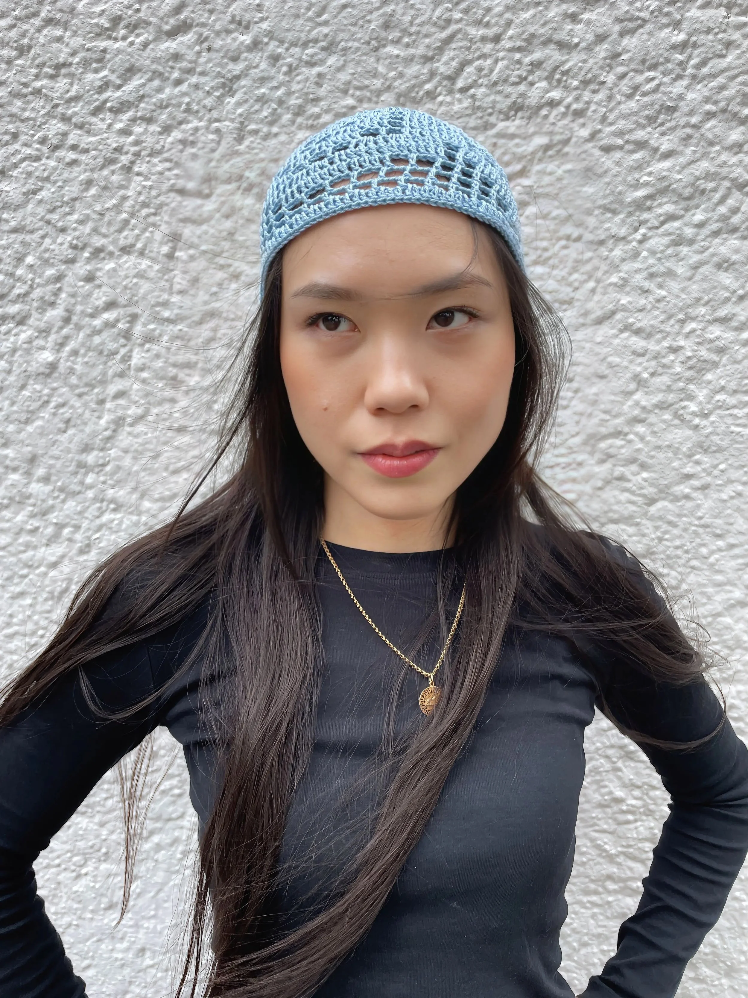 Filet Crochet Hat