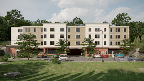 The Helm apartment building rendering
