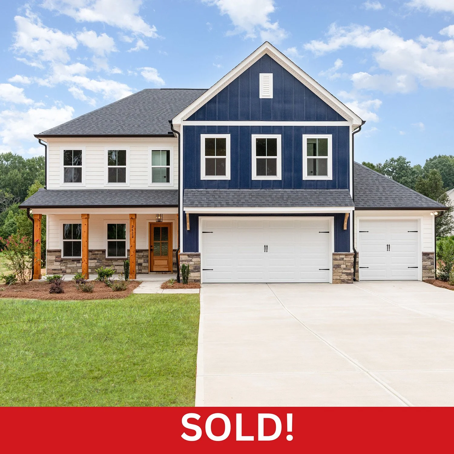 The Allure home plan of Baylor Grove