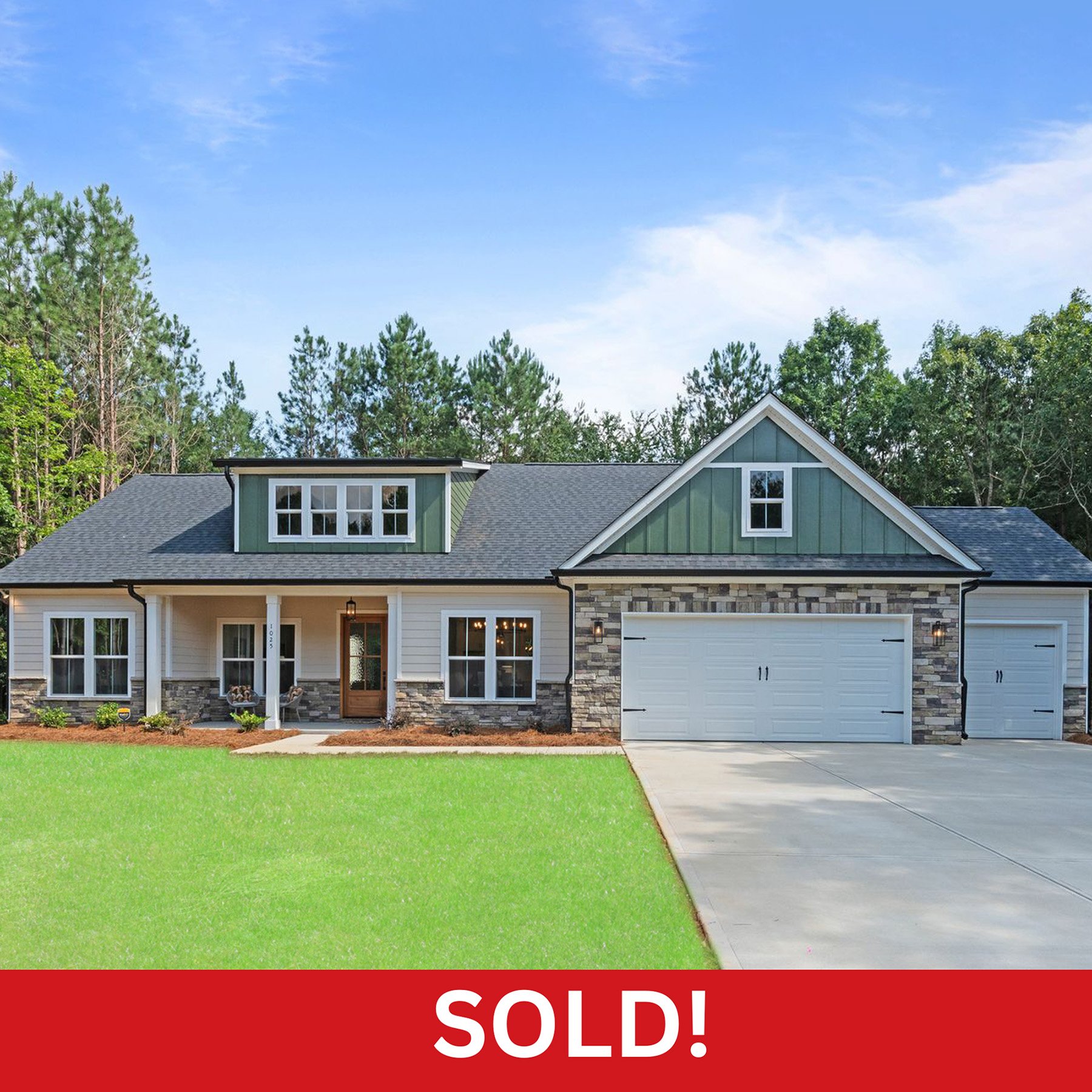 New construction home in Baylor Grove, Monroe, NC