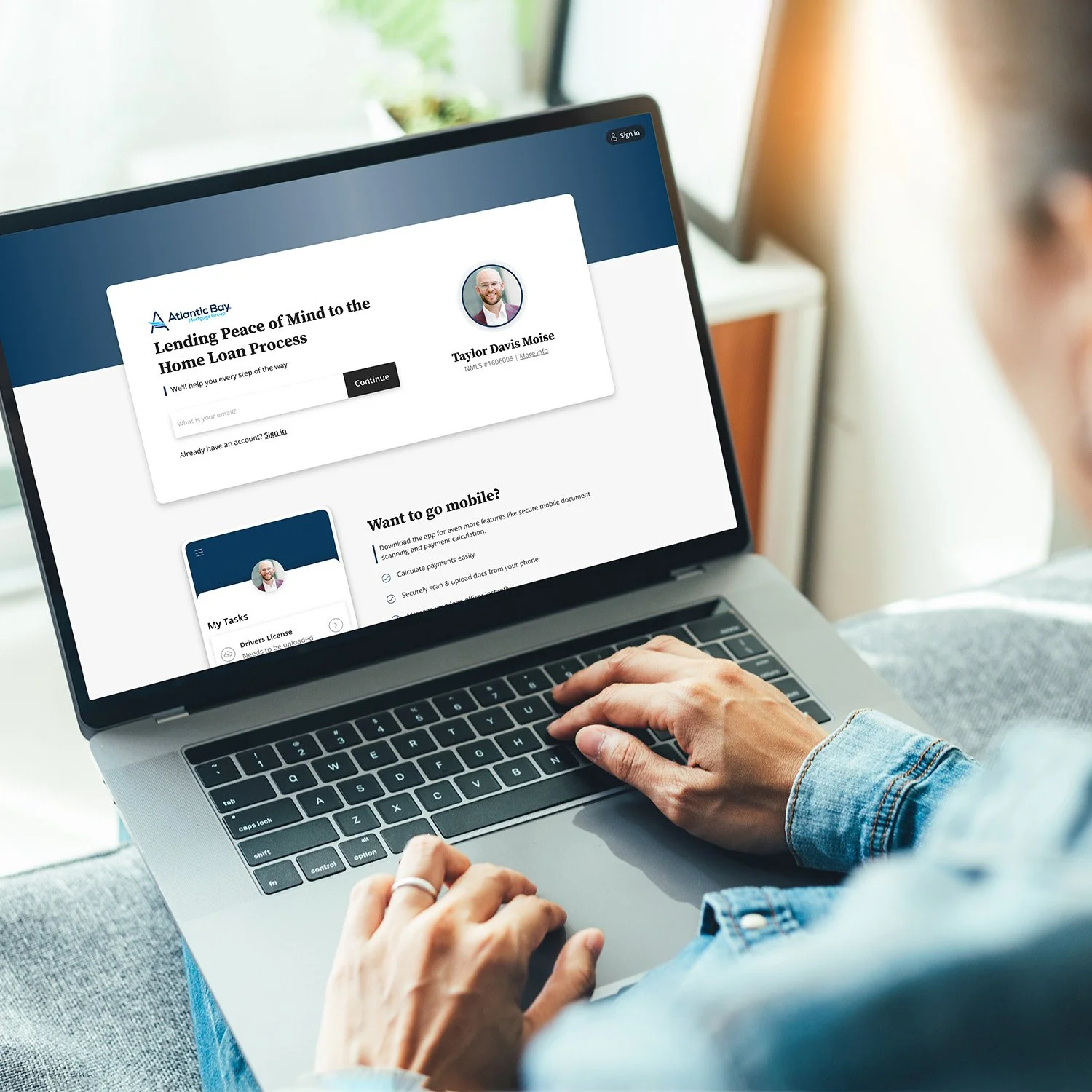 applying online for a new construction home loan