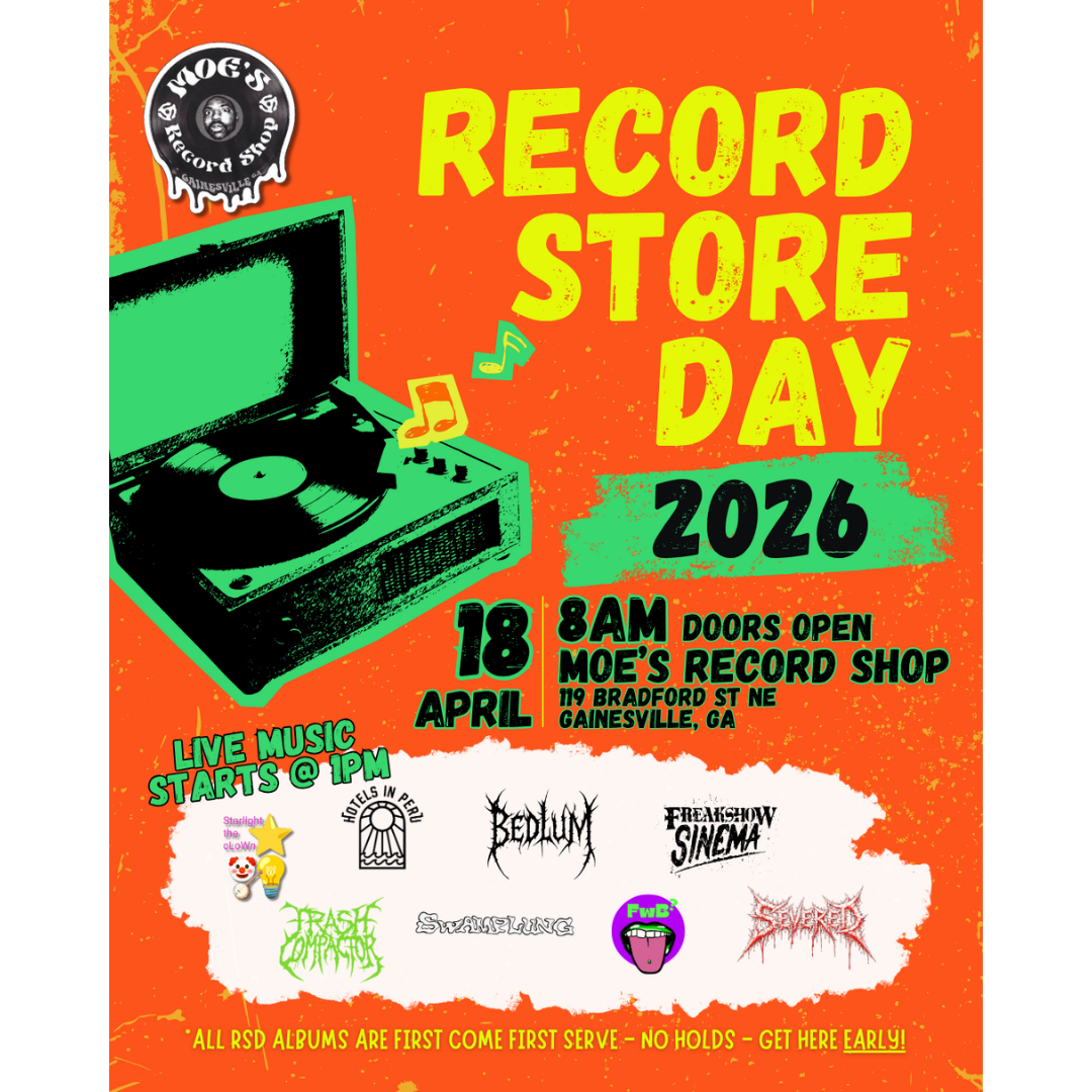 Record Store Day 2026 at Moes Record Shop