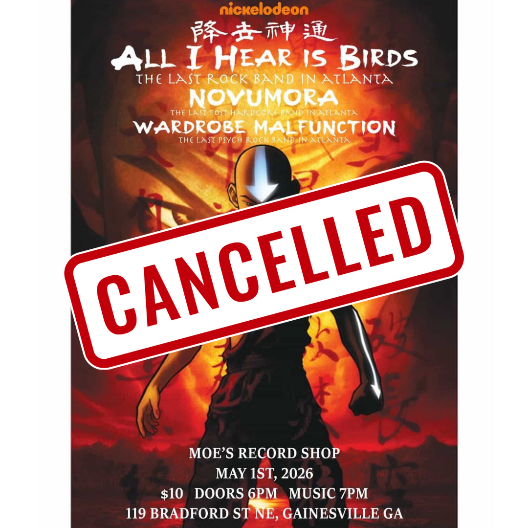 All I Hear Is Birds, Novumora, &amp; Wardrobe Malfunction LIVE at Moe’s