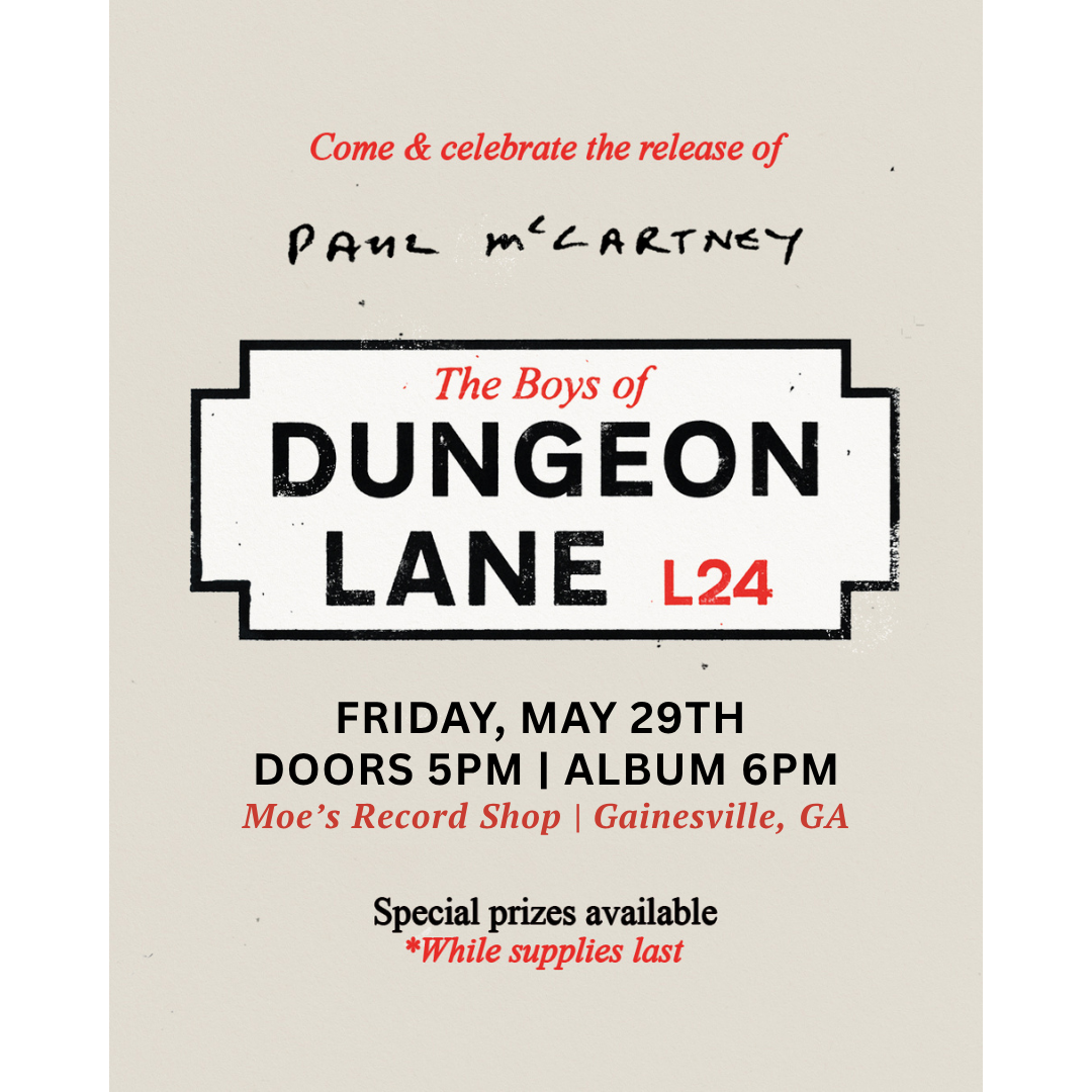 Paul McCartney Listening Party at Moe's Record Shop