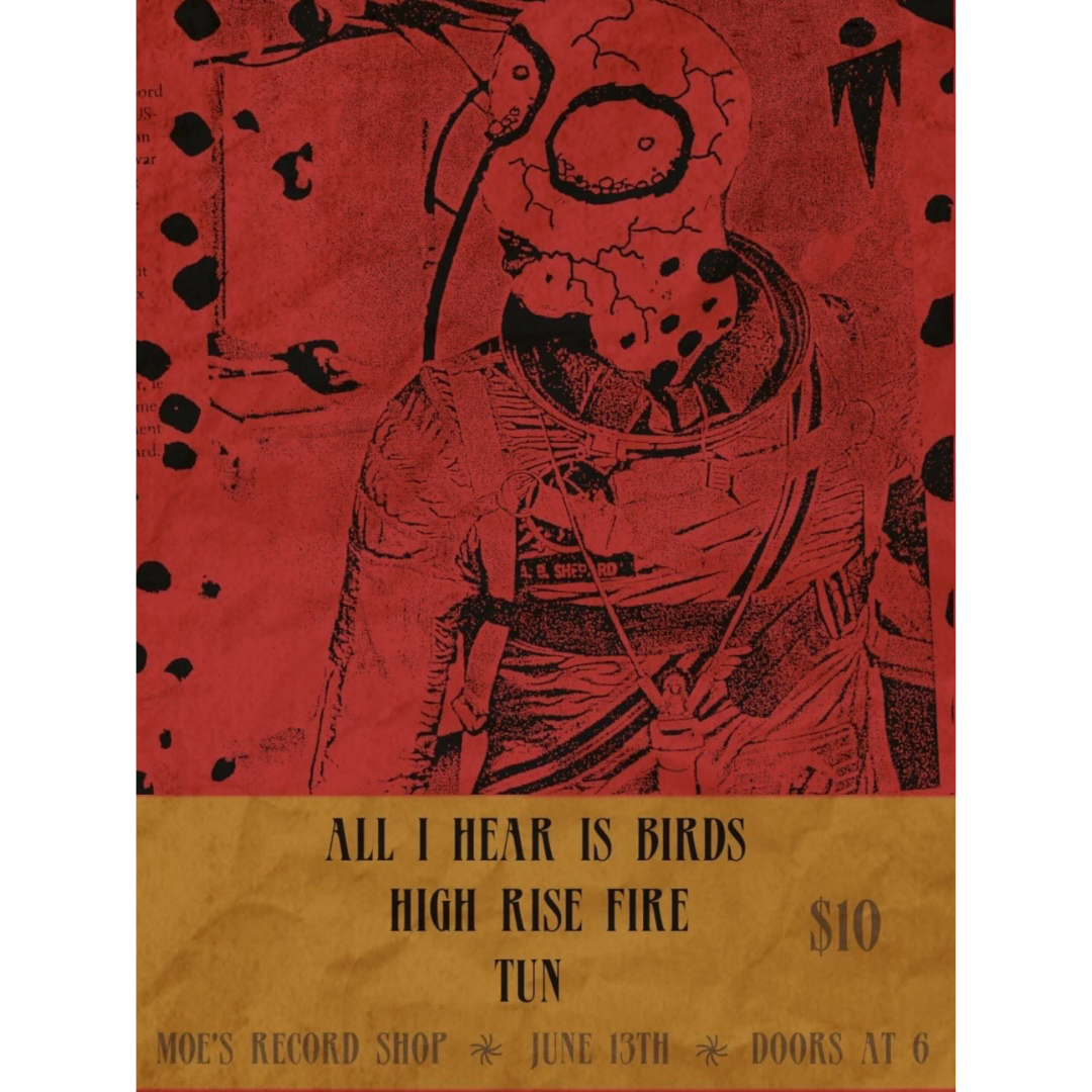 All I Hear Is Birds, High Rise Fire, &amp; Tun LIVE at Moe’s