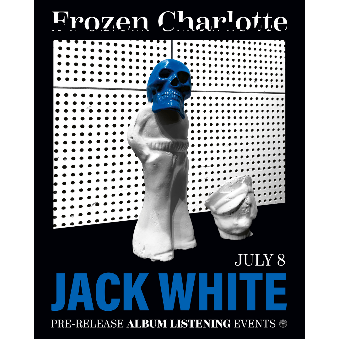 Jack White early listening party at Moe's Record Shop