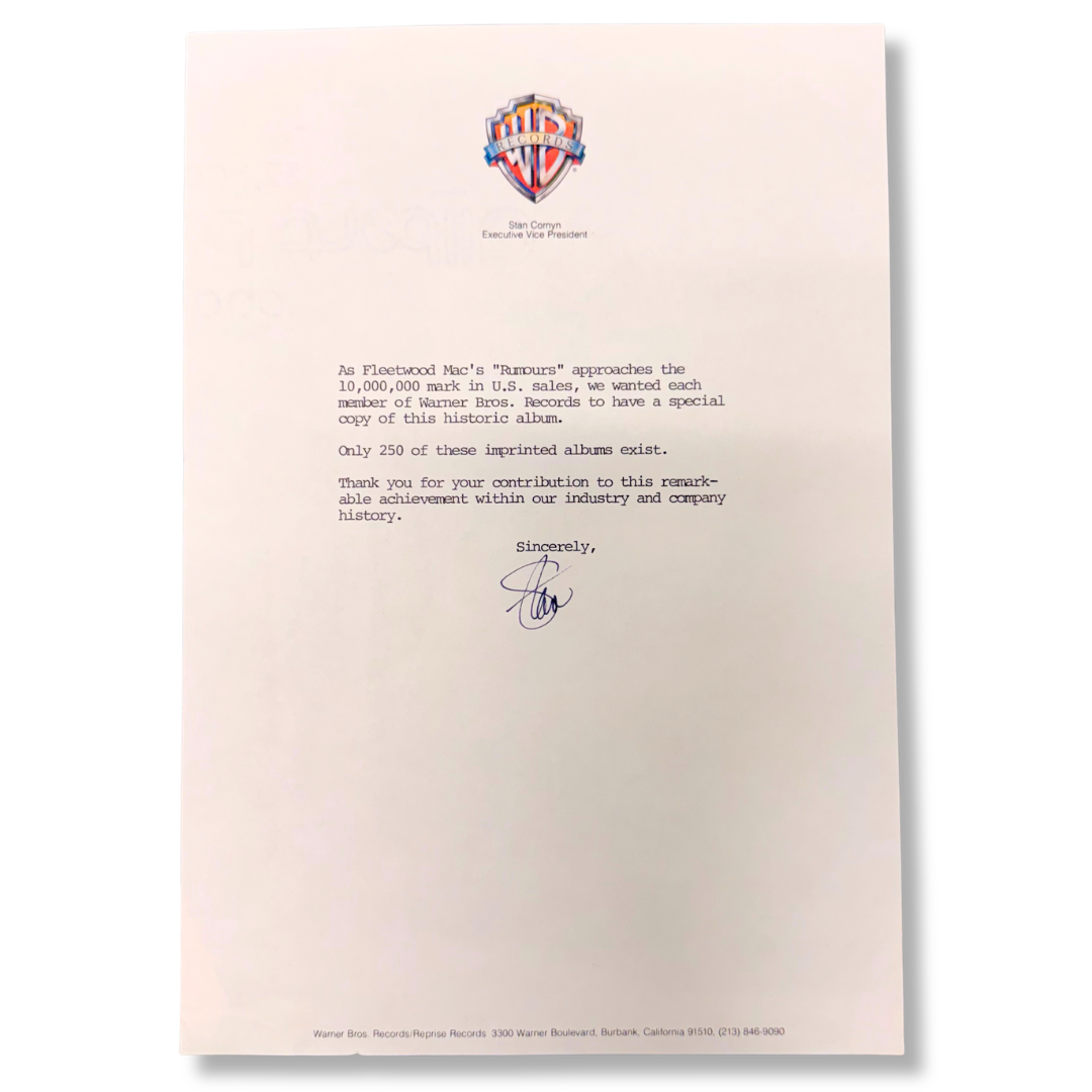 Fleetwood Mac - Rumours - letter.png