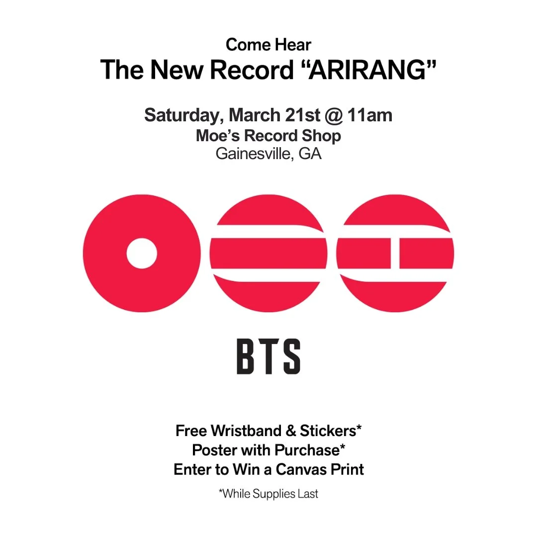BTS Listening Party for ARIRANG at Moe's Record Shop
