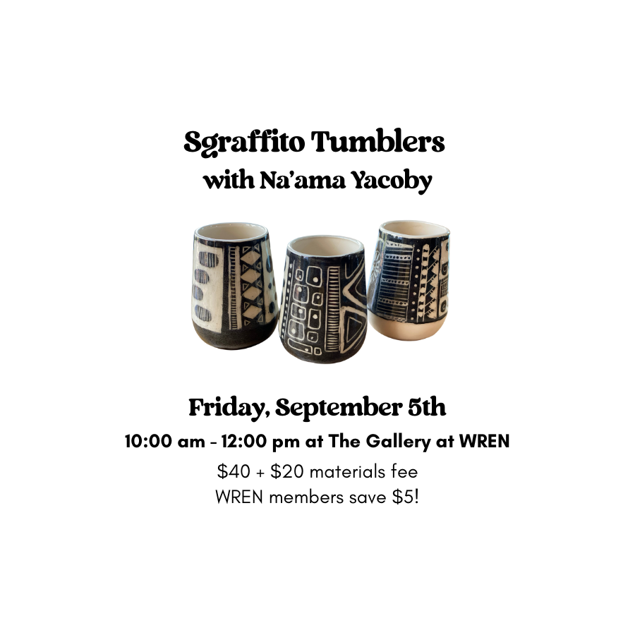 Sgraffito Tumblers with Na'ama Yacoby