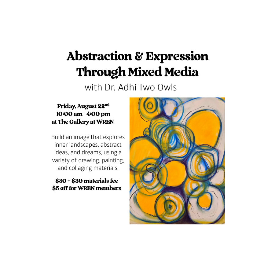 Abstraction & Expression Through Mixed Media with Dr. Adhi Two Owls