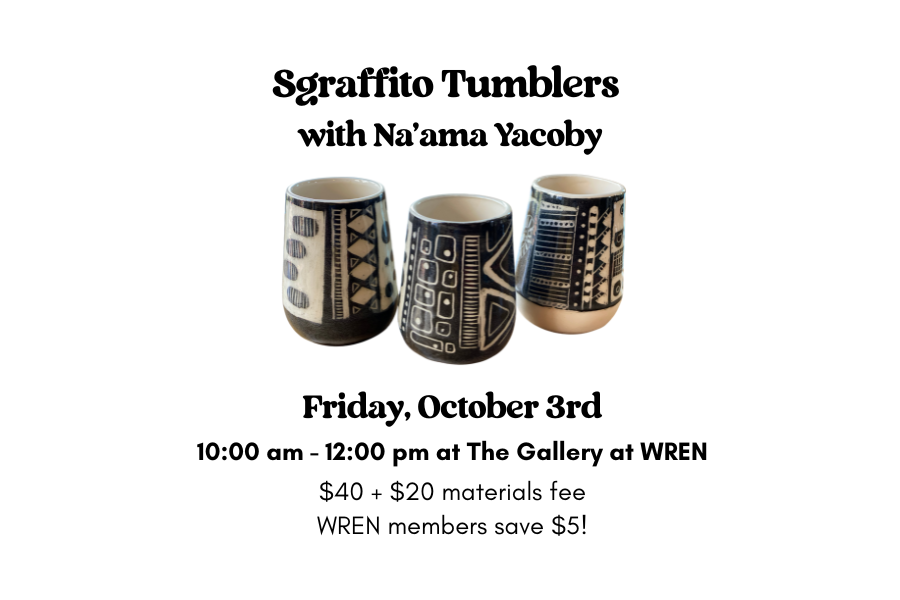 Sgraffito Tumblers with Na'ama Yacoby