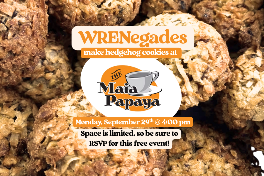 WRENegades make hedgehogs at Maia Papaya