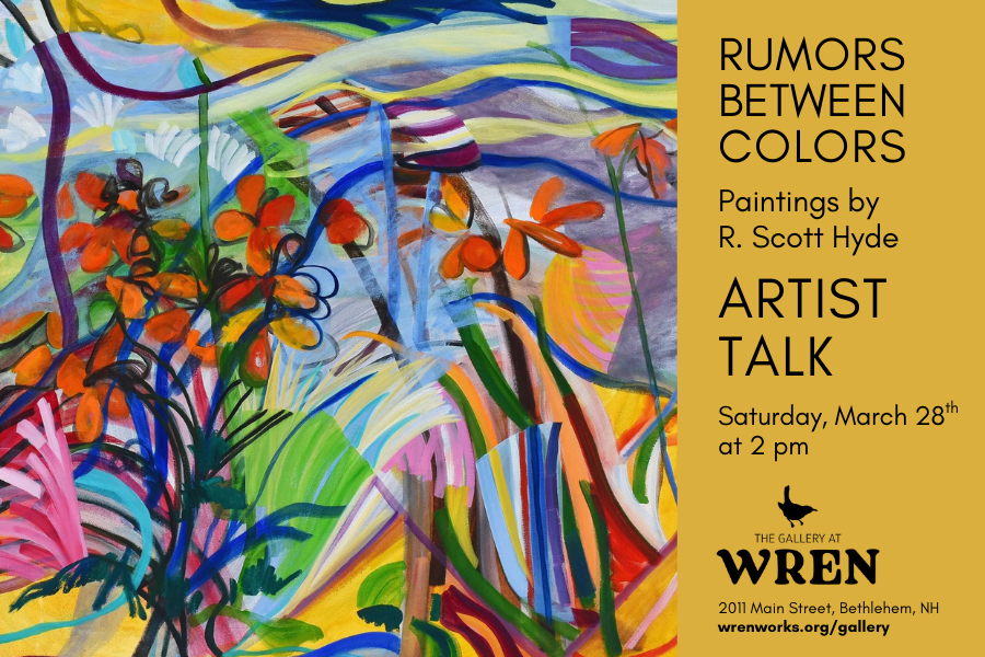 Artist talk: Scott Hyde, Rumors Between Colors