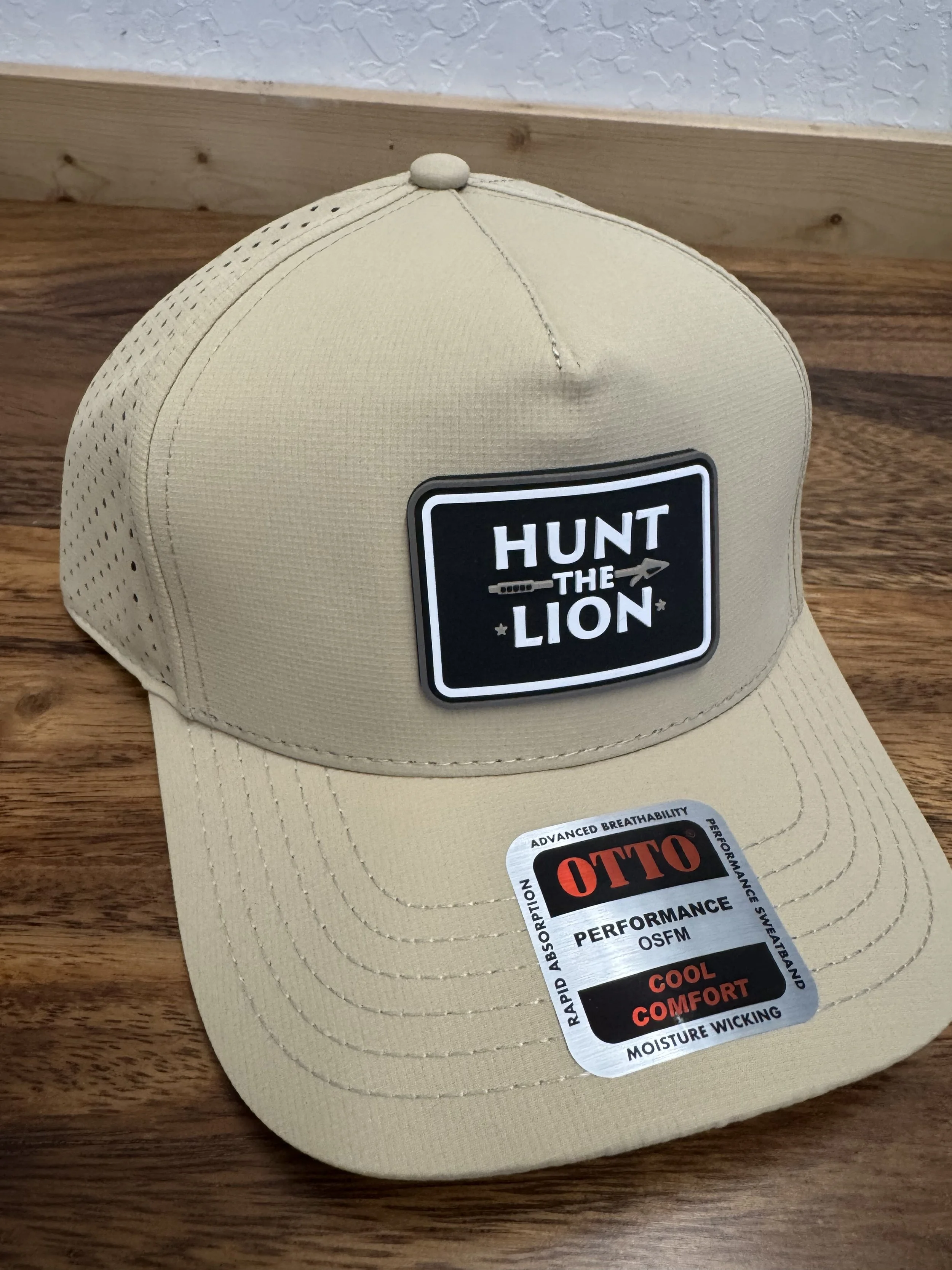 HTL rubber patch hat