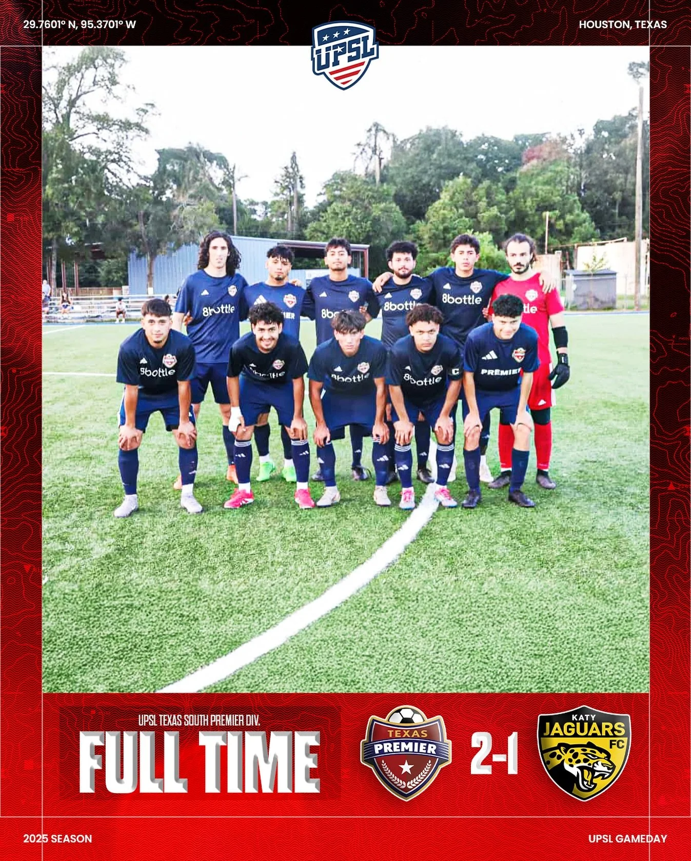 +3 ⚽️ Our UPSL Men&rsquo;s team pull off a hard-fought 2&ndash;1 win on the road 💪⚽ Great matchup, solid team effort, and three points earned. On to the next! 🔥

#UPSL #UPSLNation #MensSoccer #ProDevelopment #SoccerLife #SoccerCulture #SoccerClub #