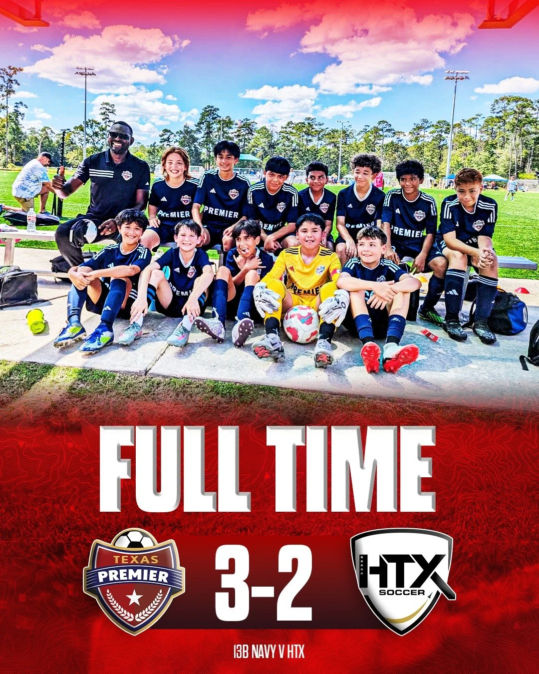 Unstoppable spirit! 💥 13B Navy fights back from 0&ndash;2 to claim a thrilling 3&ndash;2 win! 👏⚽