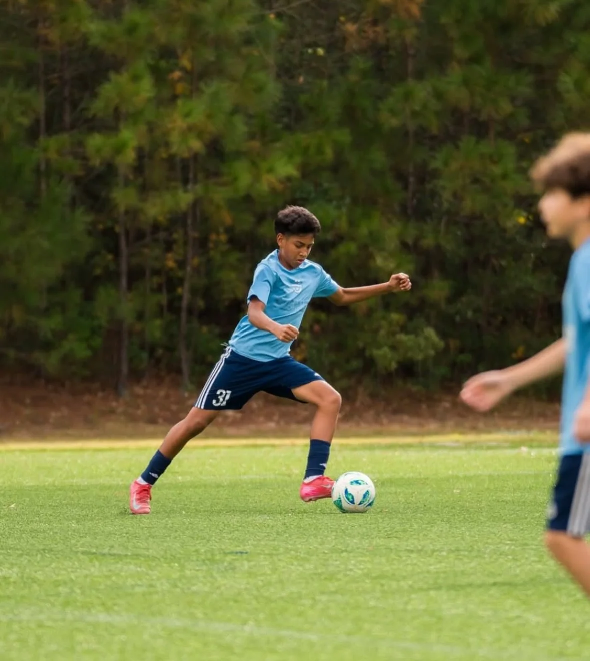 The grind starts before the whistle. 🔥⚽️ #letsgo #gameon #premier #houston #premierfamily