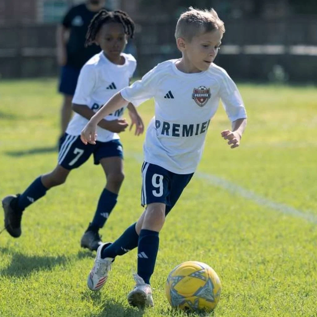 Our younger academy kids enjoying the game and getting better every day 💙⚽️ next groups coming up! #TexasPremier #YouthSoccer #PlayerDevelopment #NextGen #PremierWay