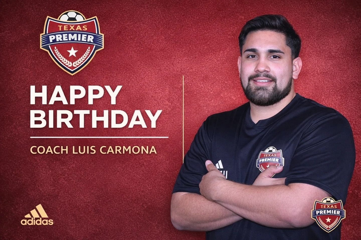 Happy Birthday to one of our very own directors, Coach Luis Carmona 🎉 The impact you make on this academy and these players goes far beyond the field. Your passion, leadership, and commitment to developing not just better players but better people i