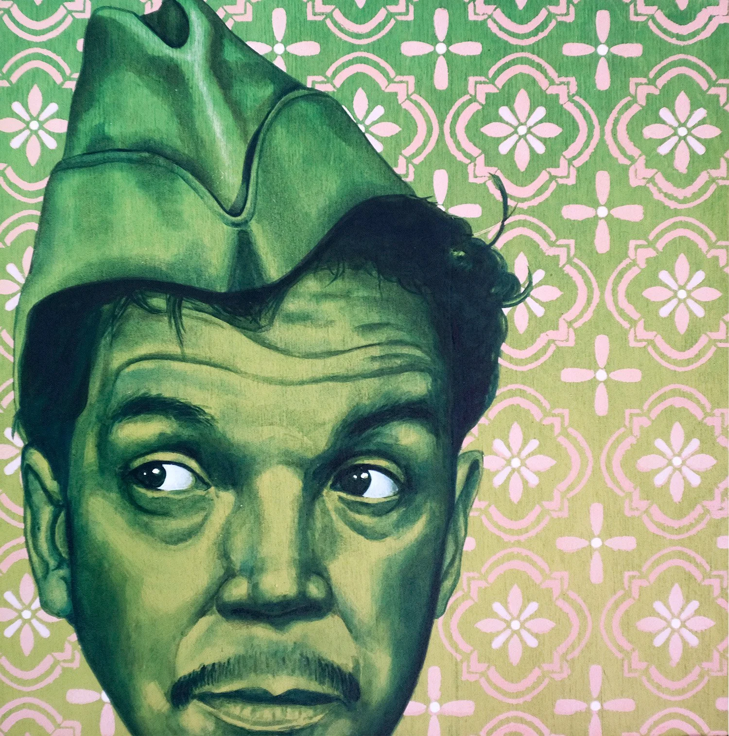 "Cantiflas" 12' x 12' Acrylic on Wood