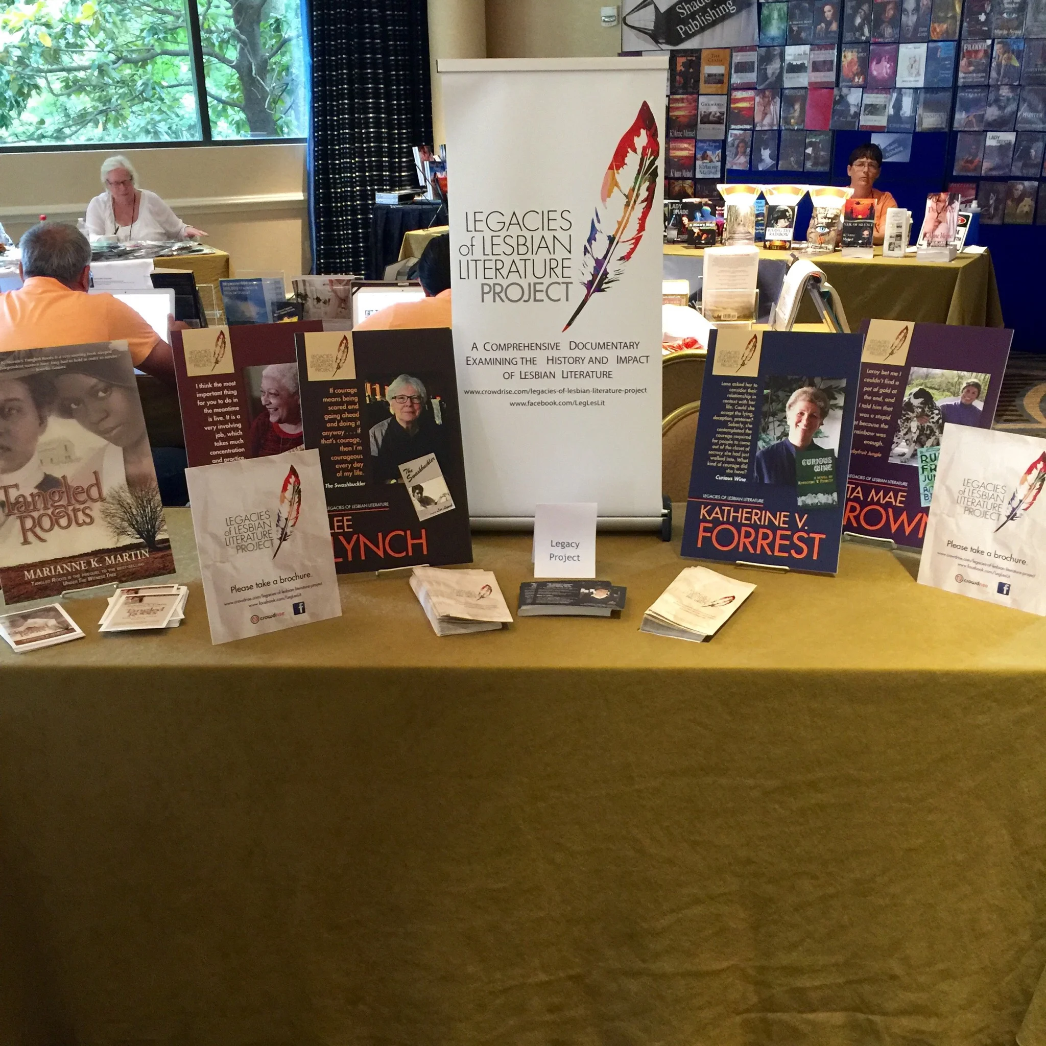 Legacies of Lesbian Literature Project has a presence at the Golden Crown Literary Society's 2016 Conference
