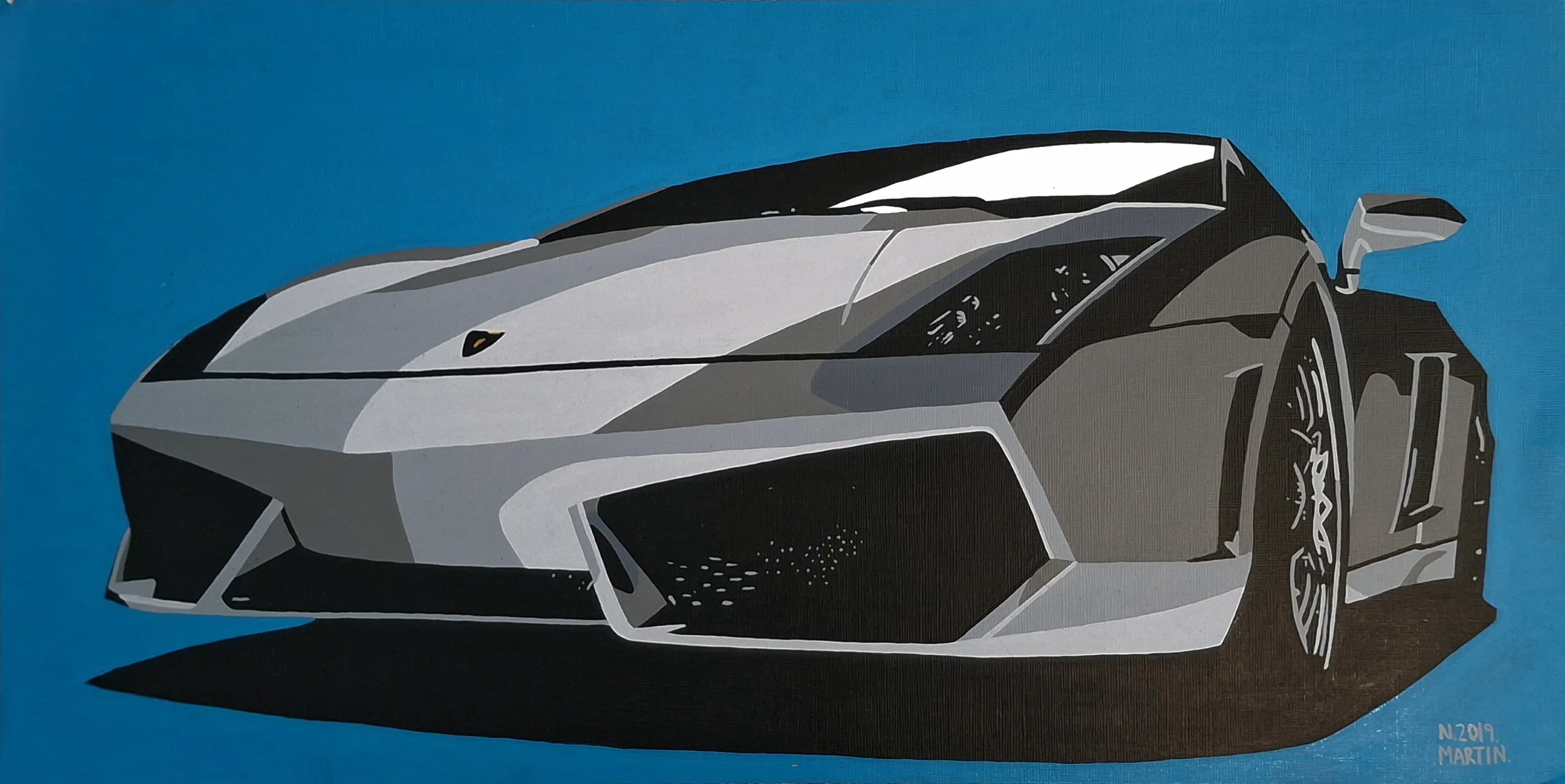 Lamborghini Gallardo LP 560 painting