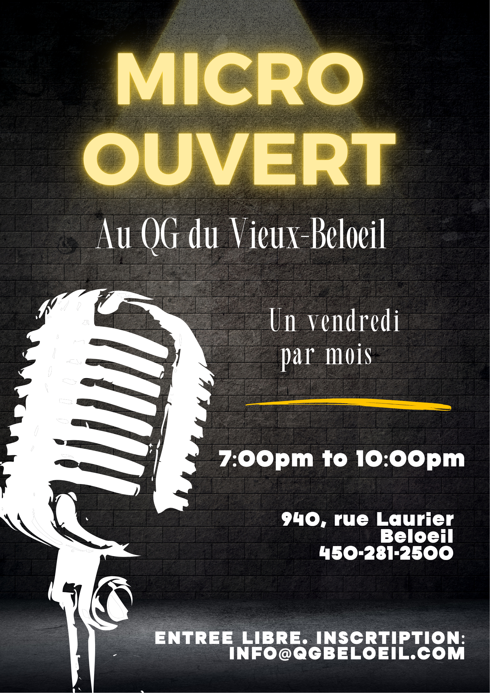 Soirée Micro Ouvert