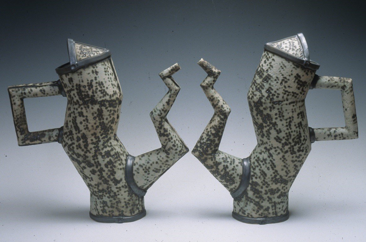 Paired Watering Cans
Handbuilt Porcelain