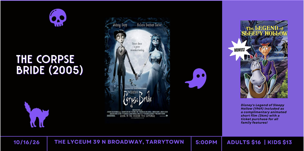 Disney's Legend of Sleepy Hollow &amp; The Corpse Bride; Sleepy Hollow; A Nightmare on Elm St.
