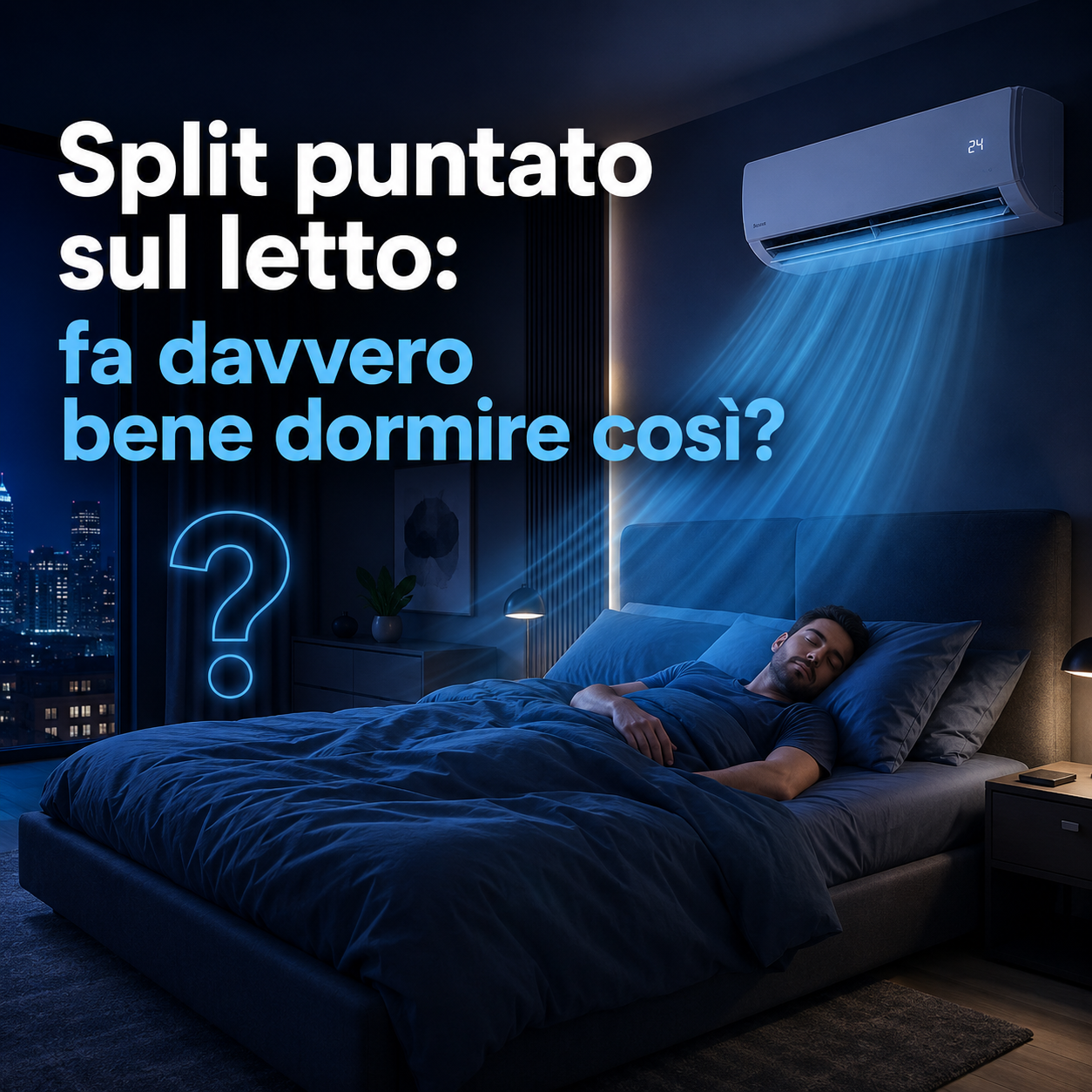 Split puntato sul letto: fa davvero bene dormire così?