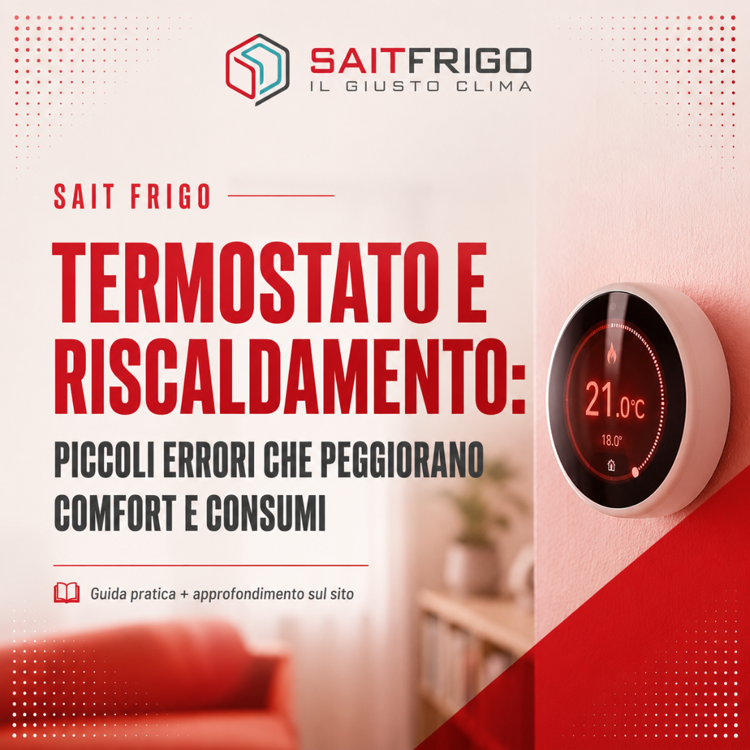 Termostato e riscaldamento: piccoli errori che peggiorano comfort e consumi