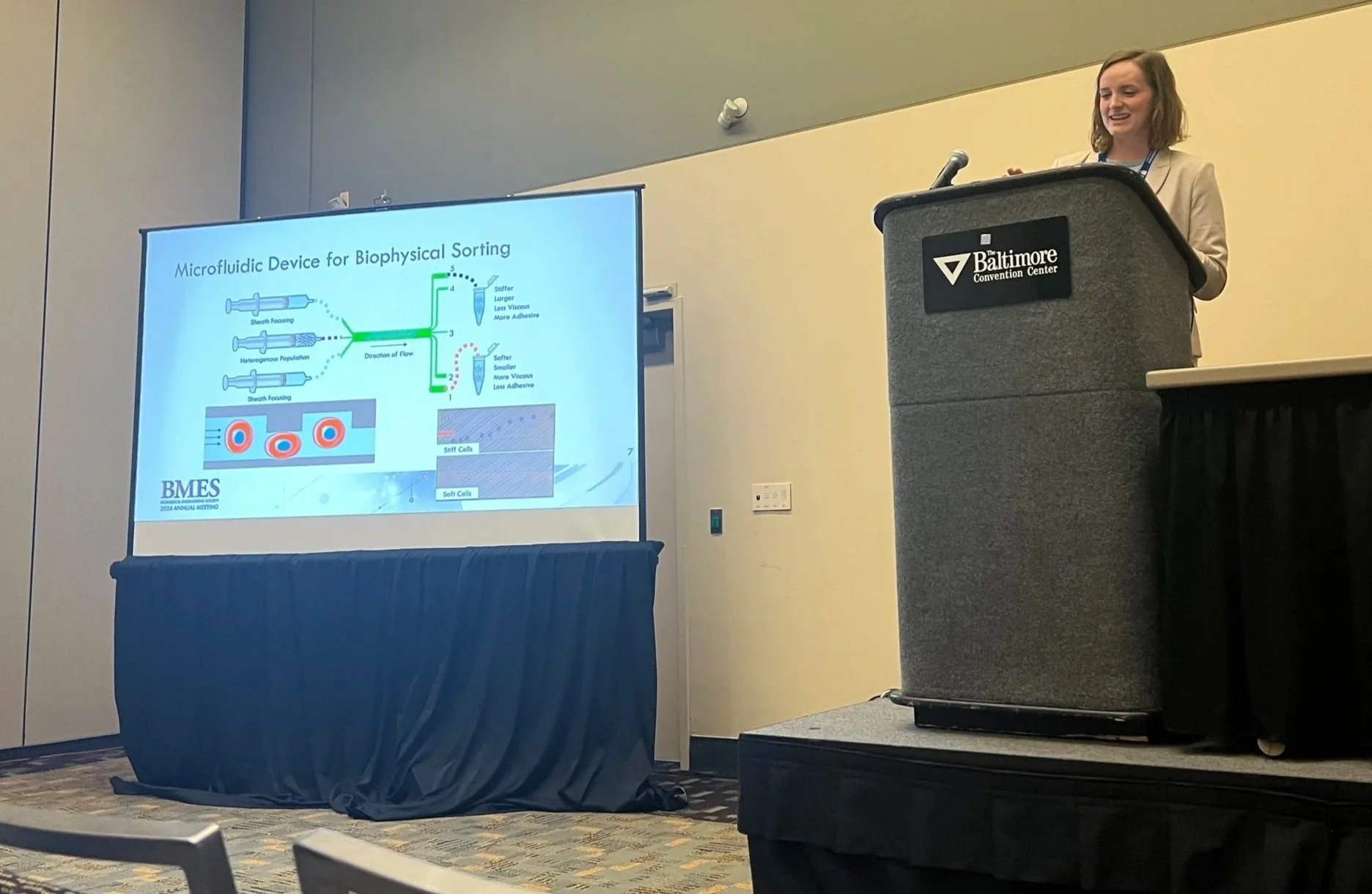 Katie at BMES 2024