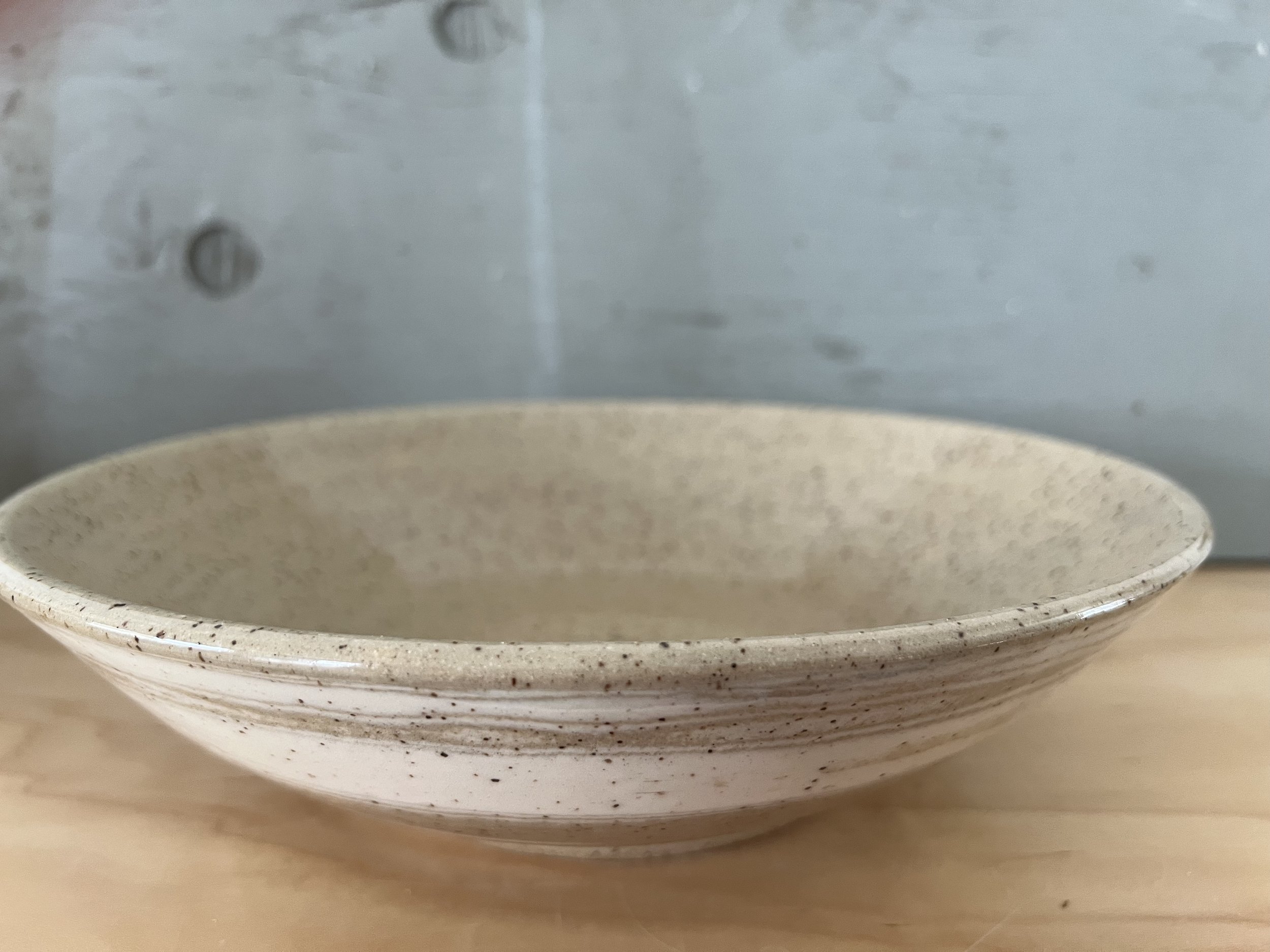 Wide and Low Big Beautiful Bowl