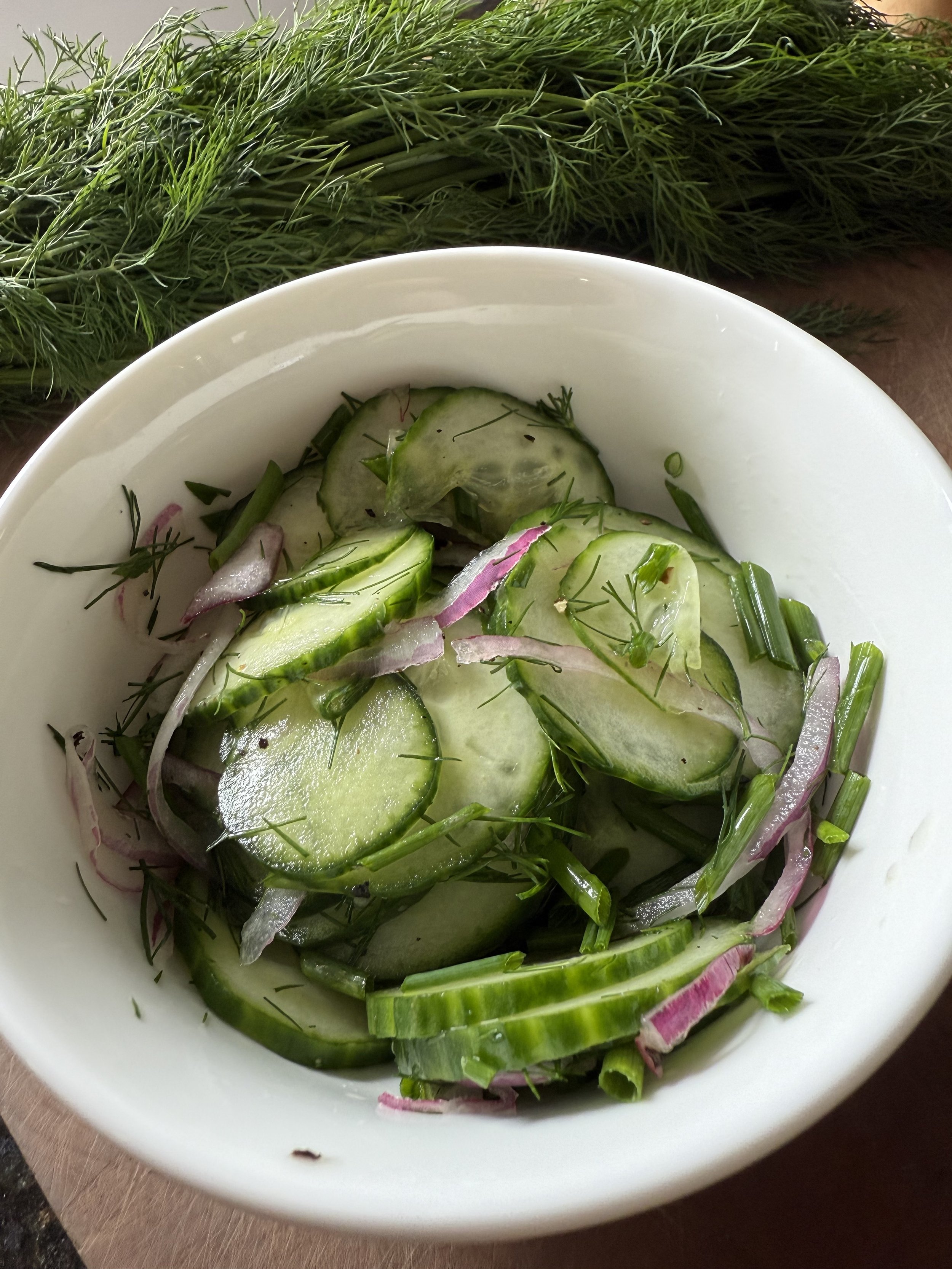 HERBY CUCUMBER SALAD