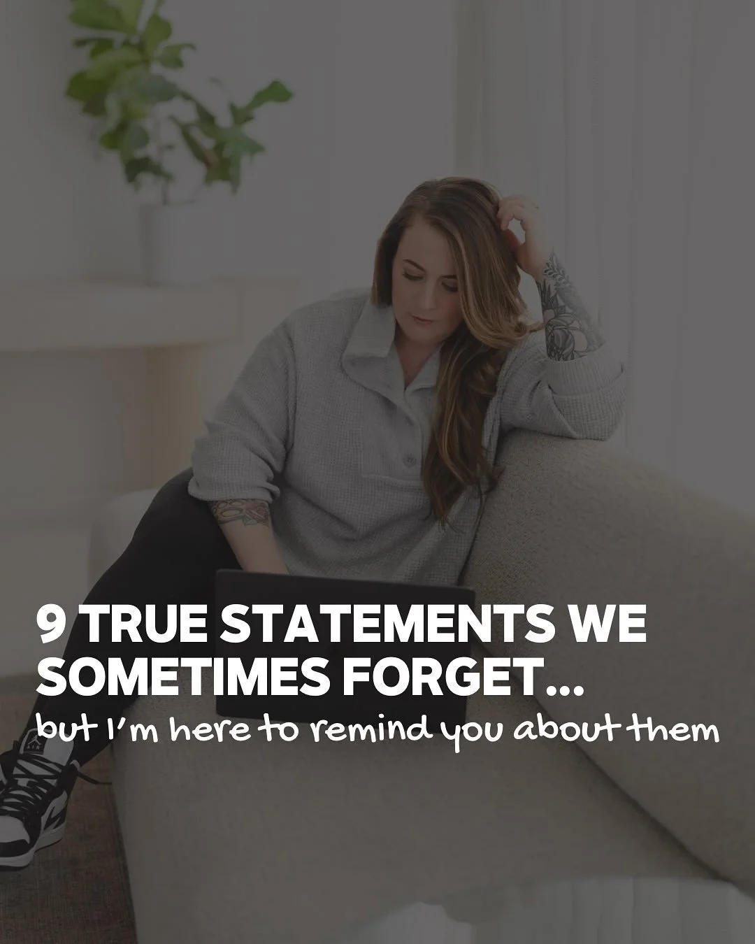 Just putting these here for your reading pleasure today. ⁣
⁣
Sometimes we try to do too much, or we go wild with all of the things we are supposed to be doing.⁣
⁣
So here are a few that come up pretty often. ⁣
Are there any here that you want me to c