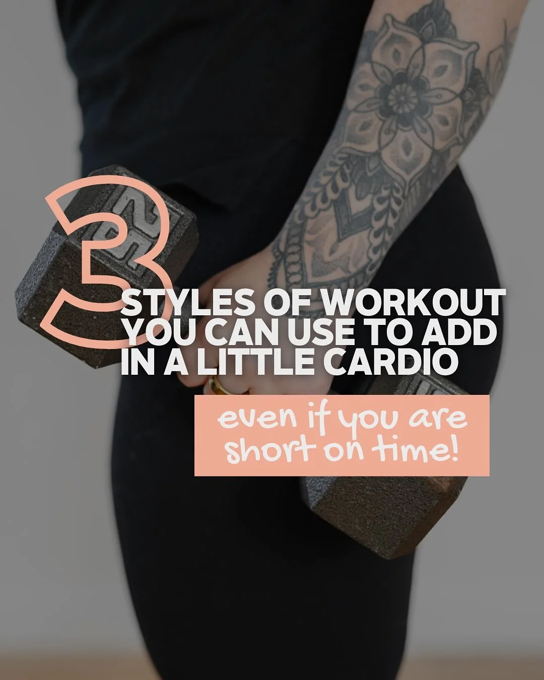 Recently, several of my clients had been struggling with the same thing - and maybe you can relate.⁣
⁣
They&rsquo;re hitting their strength workouts consistently (3&ndash;4x a week), which has been an incredible win. But when it came to cardio, they 