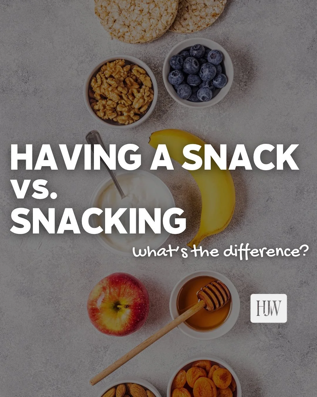Snack vs. snacking⁣
What&rsquo;s the difference? ⁣
⁣
Noun vs. Verb⁣
Yes. ⁣
But 𝘢𝘭𝘴𝘰&hellip;⁣
⁣
𝗜𝗡𝗧𝗘𝗡𝗧. ⁣
⁣
And for a lot of people who THINK they are in a calorie deficit - but are not losing weight - it&rsquo;s because of the little snacki
