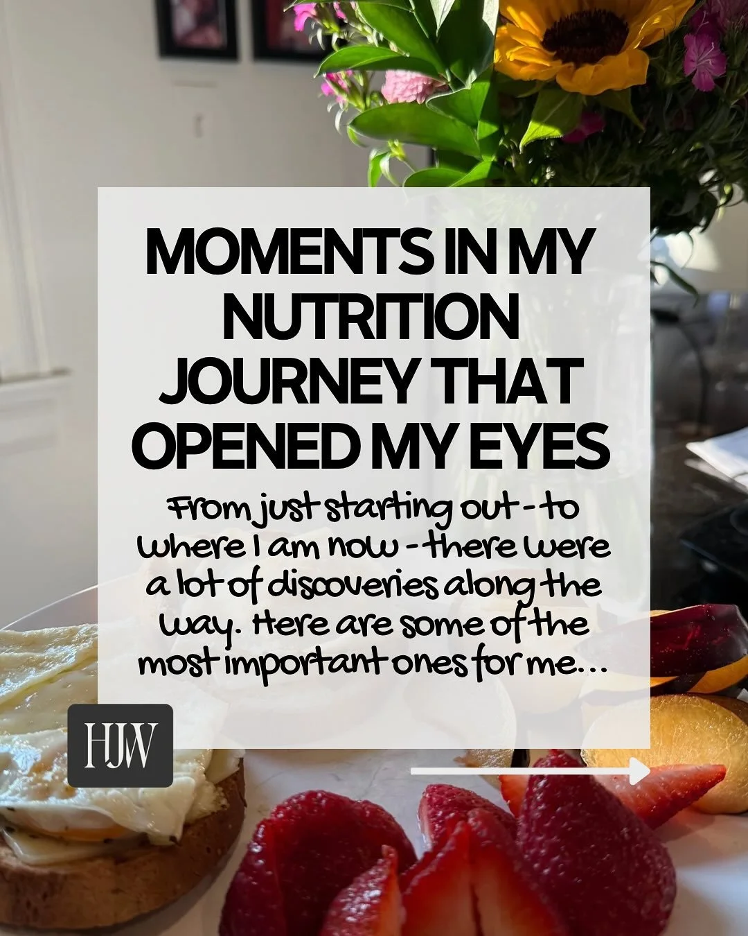 The biggest changes in my nutrition came when I stopped doing more, stopped trying to make it perfect&hellip;⁣
⁣
and started focusing on a little bit of simple education, on awareness of my actions, and on what actually 𝘸𝘰𝘳𝘬𝘦𝘥.⁣
⁣
Because it&rs