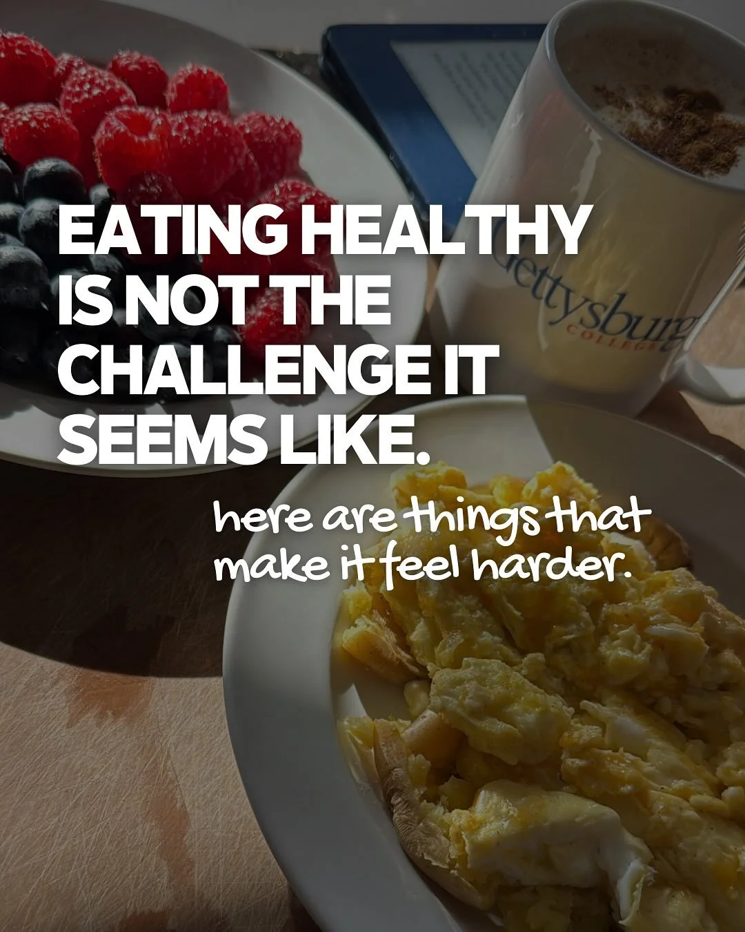 In 2026 we are&hellip;⁣
⁣
Focusing on building the foundation that supports the life we want to live. ⁣
⁣
Building routines that help life feel a bit more predictable - and a lot less chaotic and unknown. ⁣
⁣
Learning to adapt and lean into flexibili